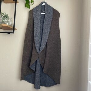Anthropologie MOTH Wool Blend Vest